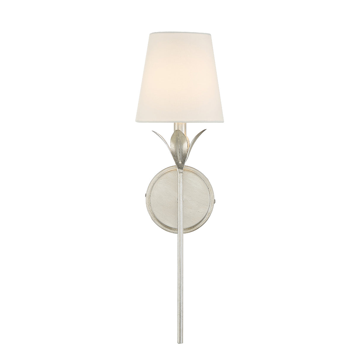 Alice Single Wall Sconce 21", Antique Silver