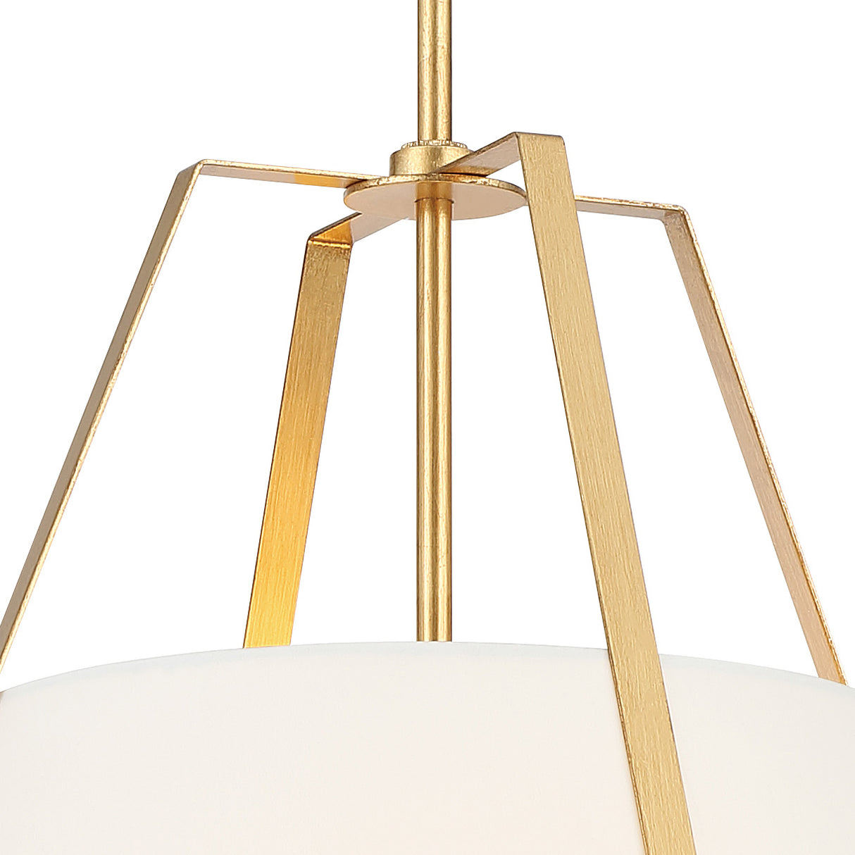 Hoyt Pendant 20", Antique Gold