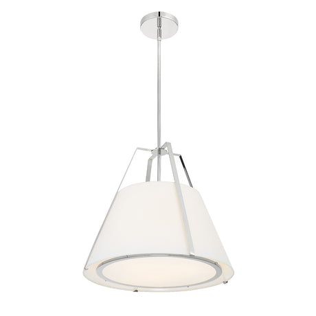 Hoyt Pendant 20", Polished Nickel