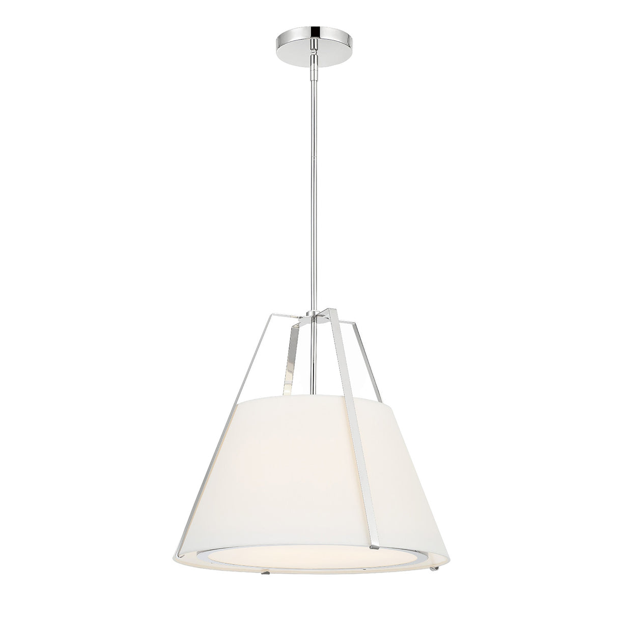Hoyt Pendant 20", Polished Nickel