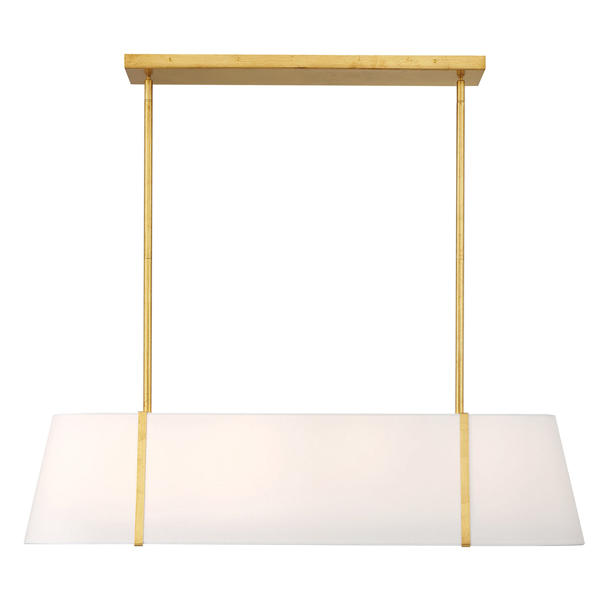 Hoyt Linear Pendant 42", Antique Gold