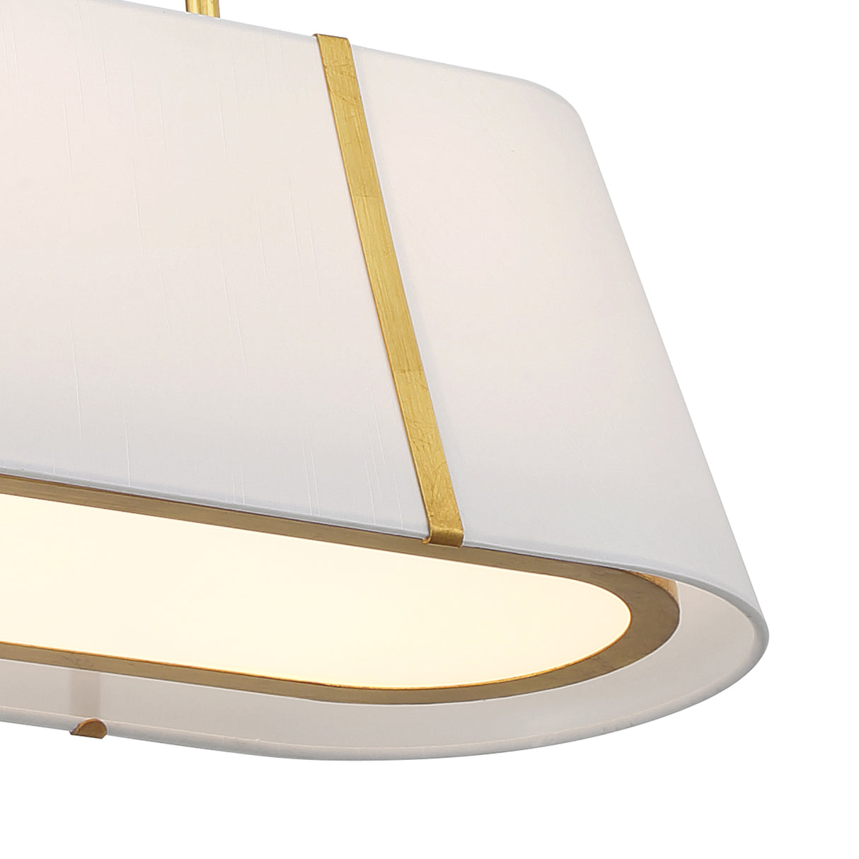 Hoyt Linear Pendant 42", Antique Gold