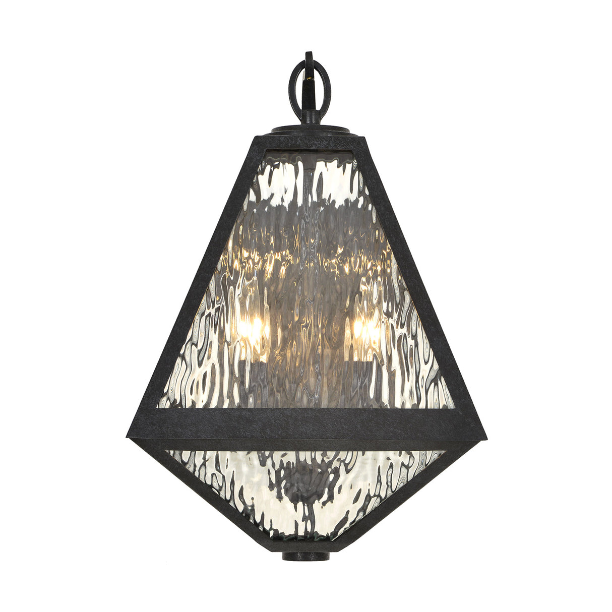 Emmett Outdoor Wall Light, Medium 17" Black Charcoal