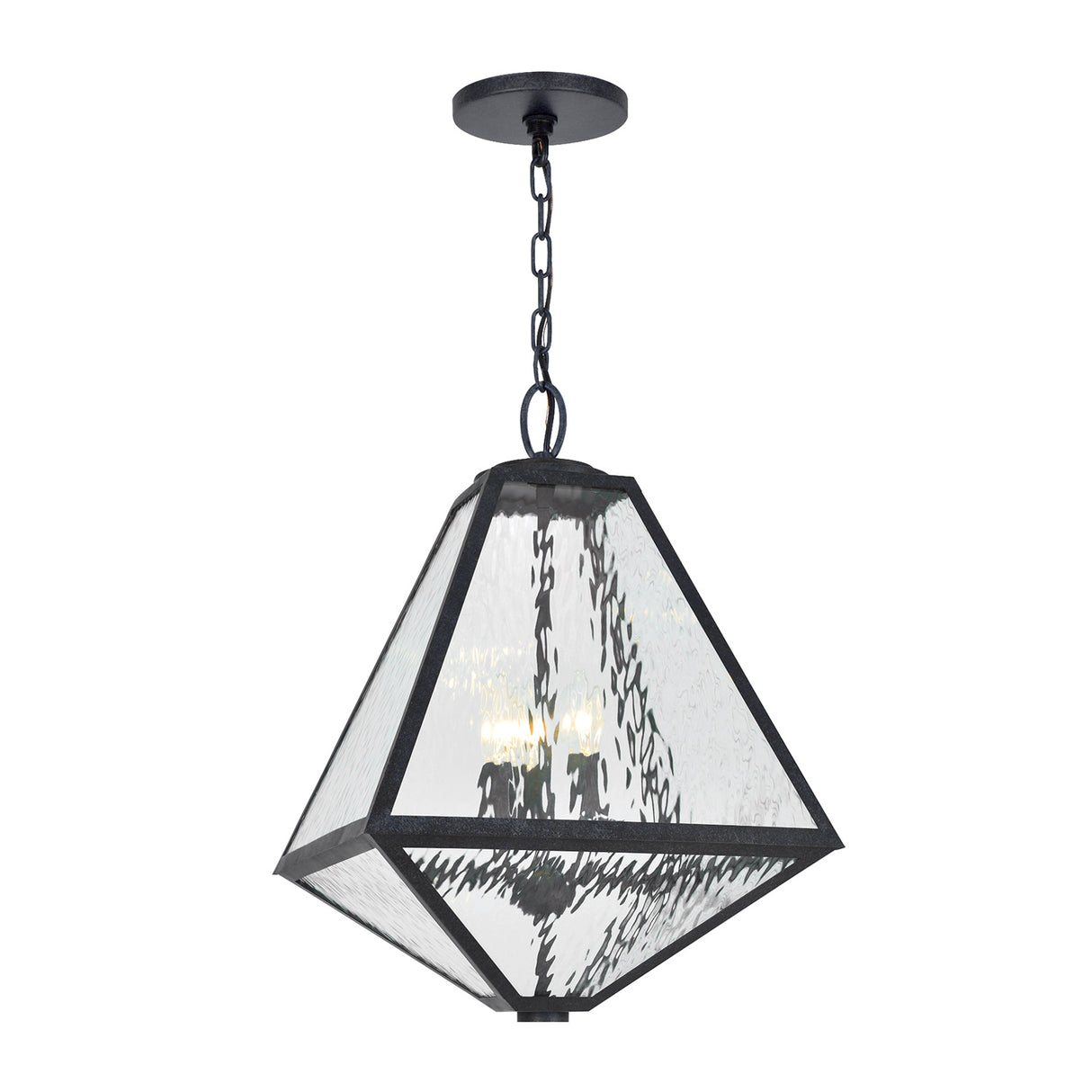 Emmett Outdoor Hanging Light, Black Charcoal