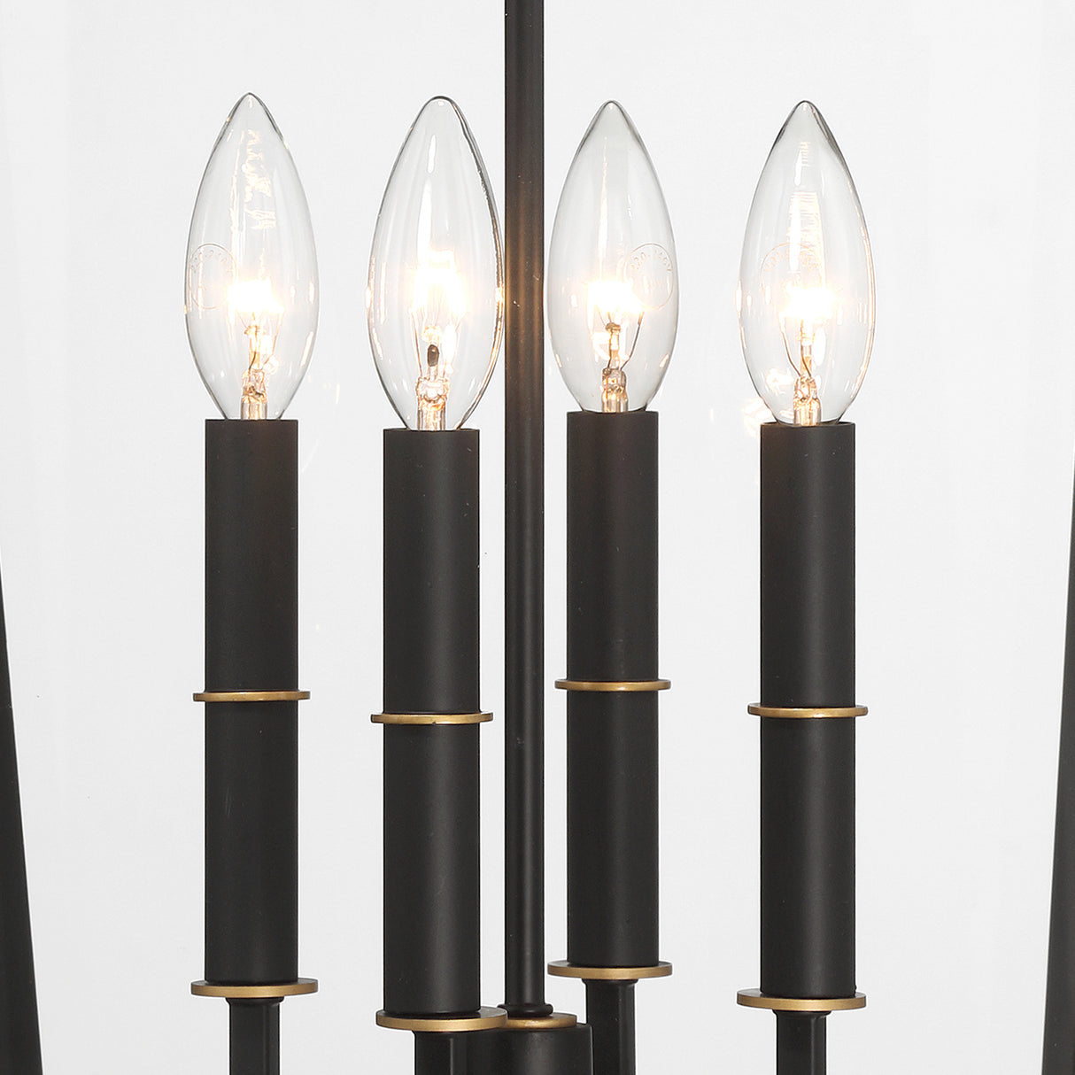 Ellington Outdoor Wall Light, Extra Large 30" Black and Textured Gold