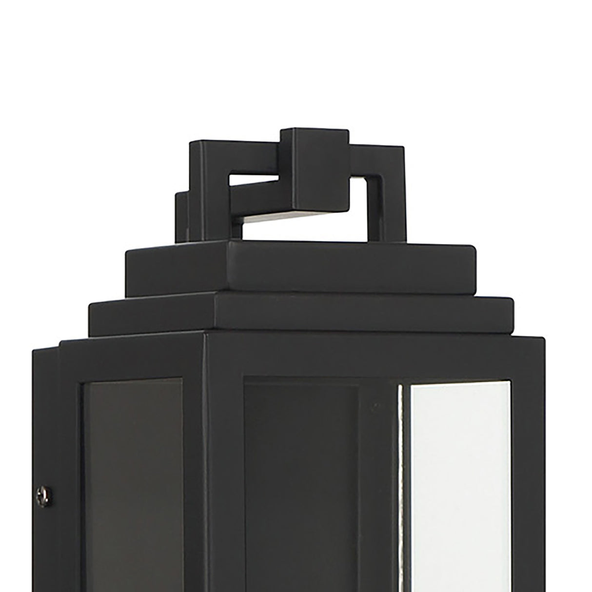 Easton Outdoor Wall Light, Small 14" Black