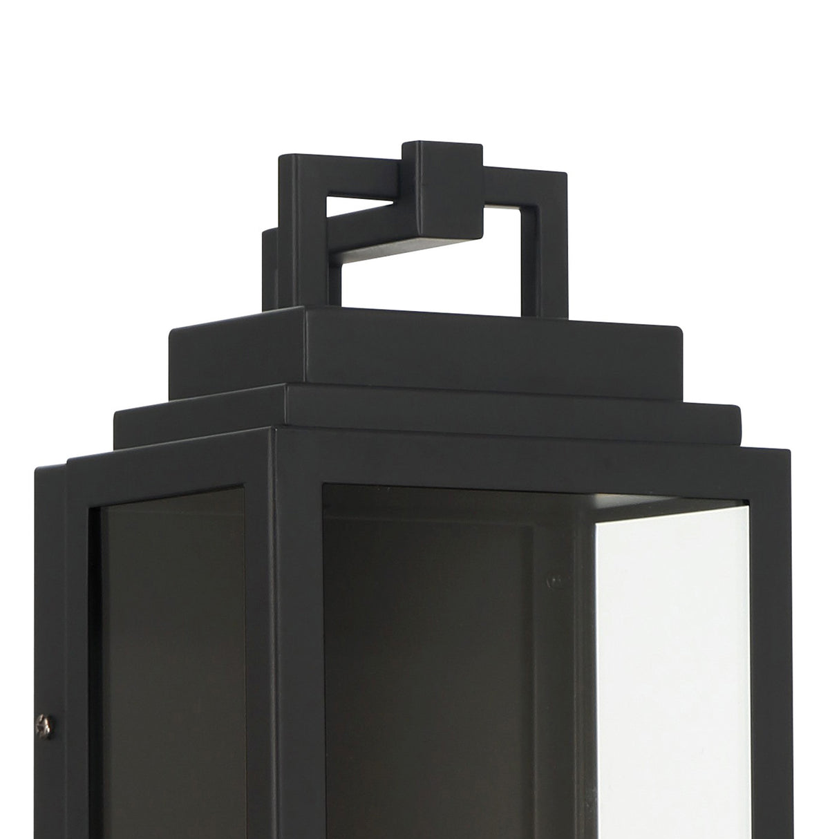 Easton Outdoor Wall Light, Medium 19" Black
