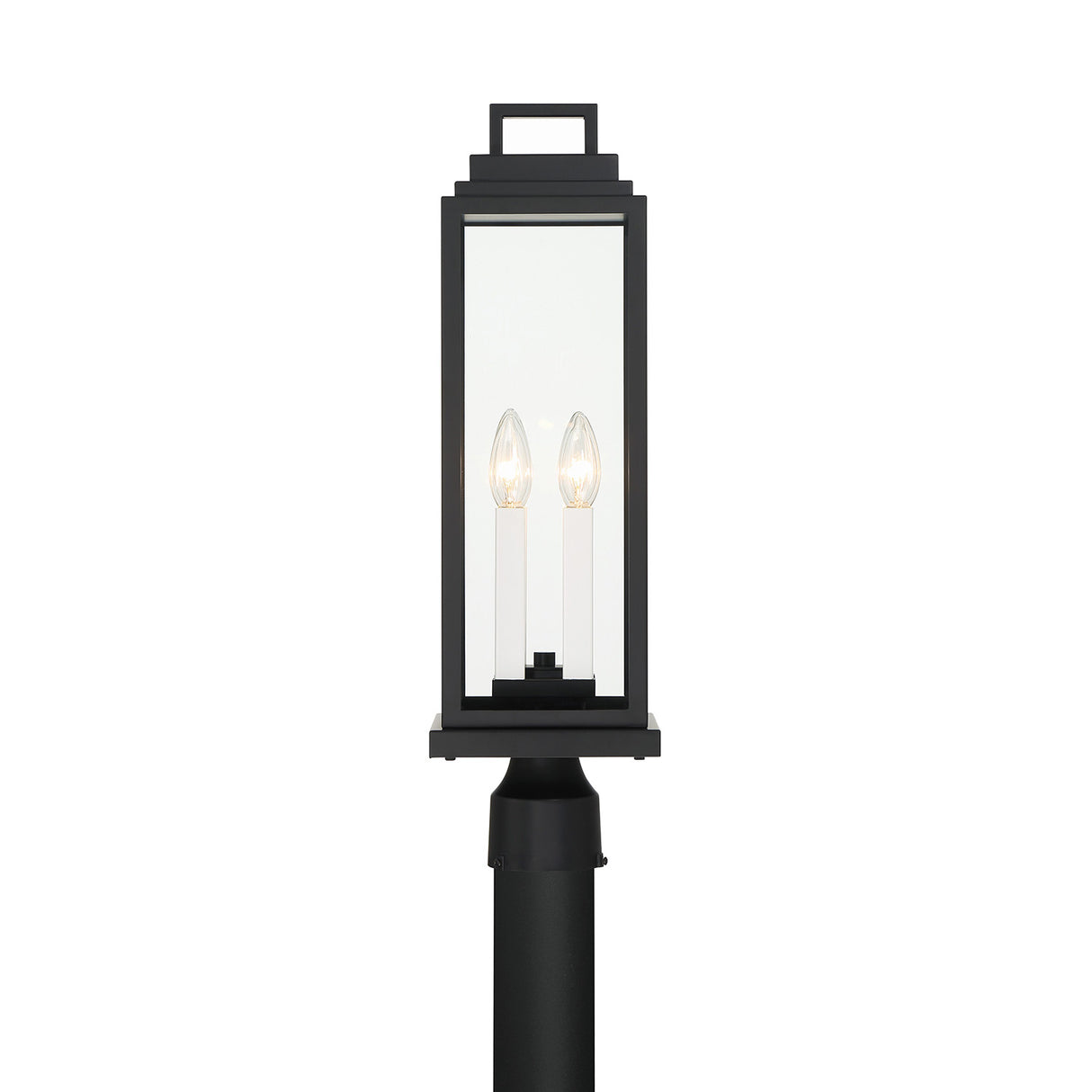 Easton Outdoor Post Light 22", Black