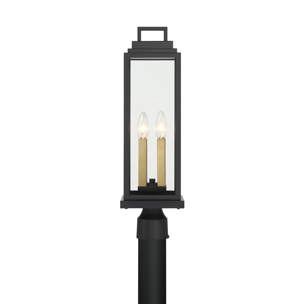 Easton Outdoor Post Light 22", Black