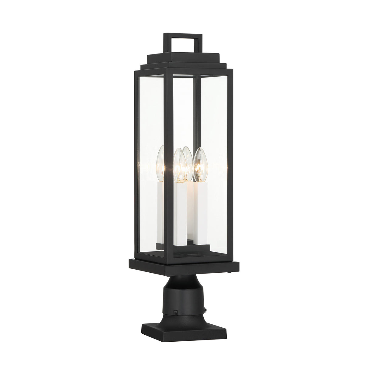 Easton Outdoor Post Light 22", Black