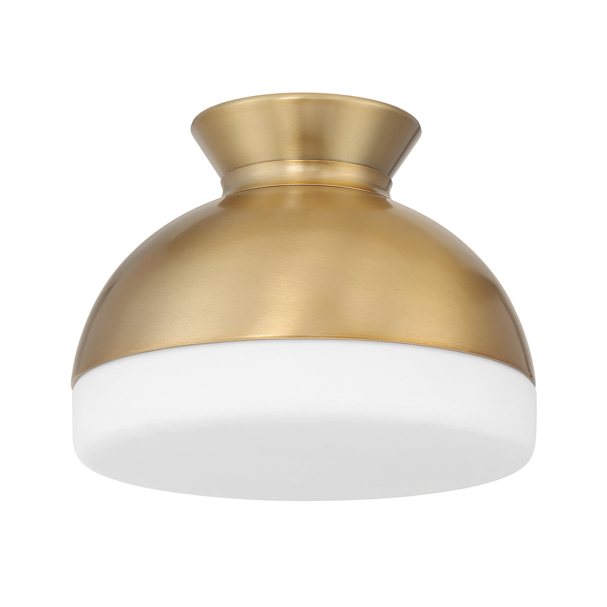 Elody Flush Mount 10", Brass