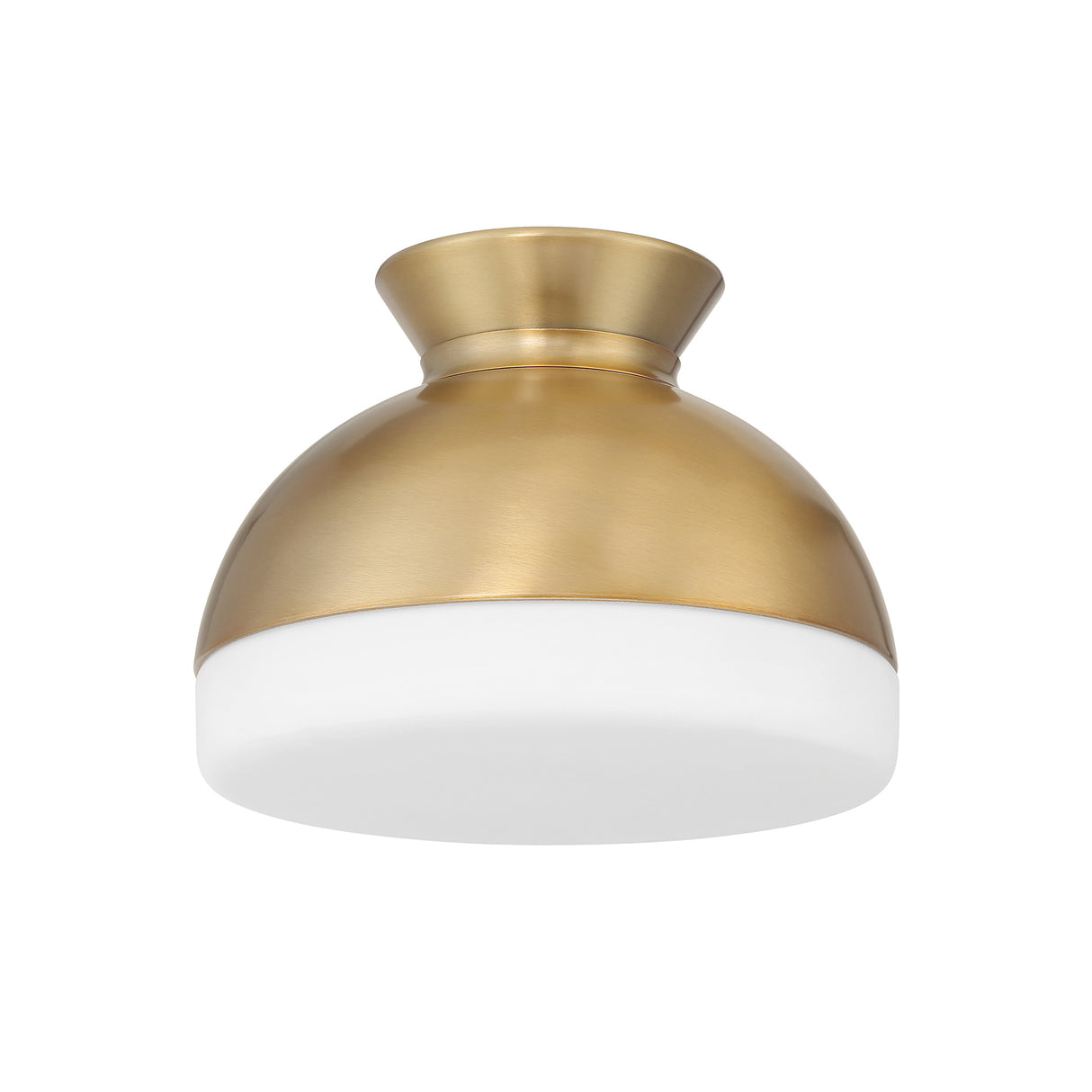 Elody Small Flush Mount 10", Brass
