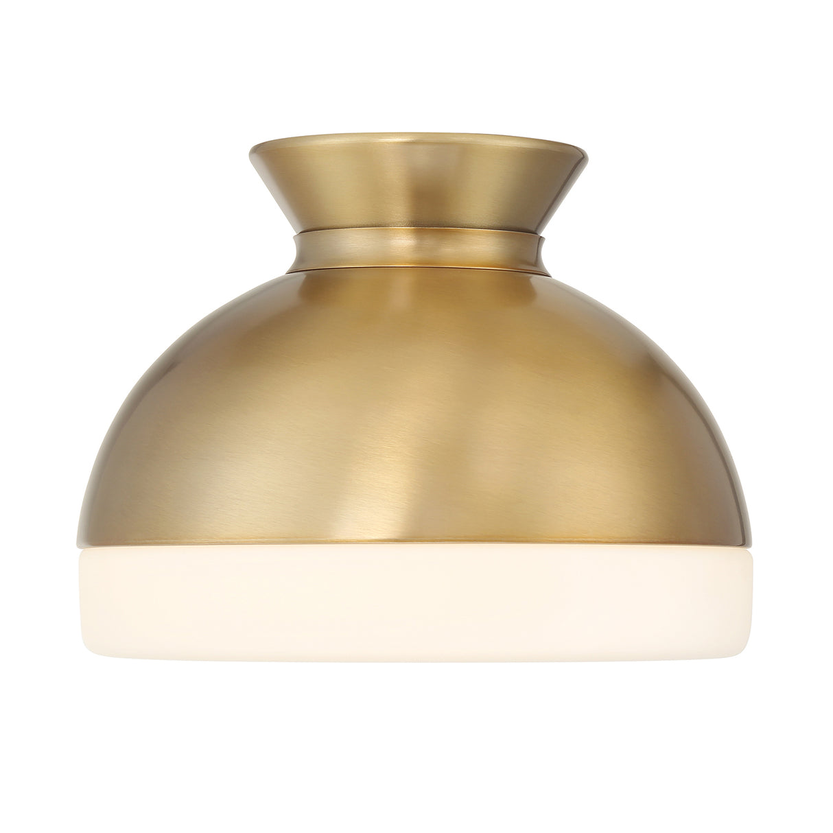 Elody Flush Mount 10", Brass