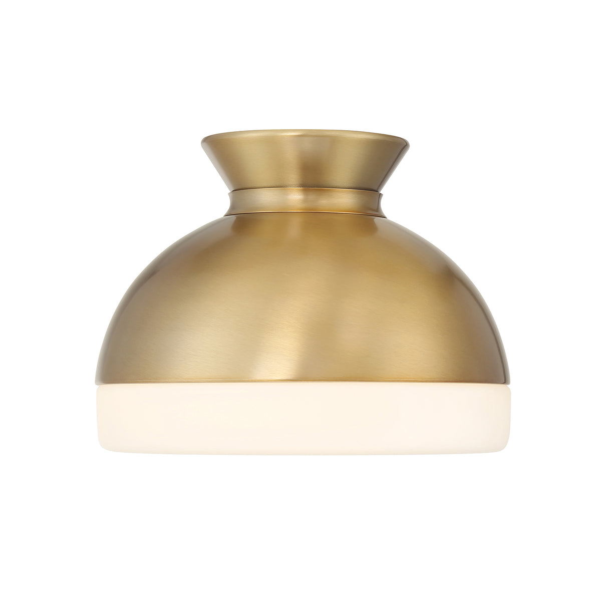 Elody Small Flush Mount 10", Brass
