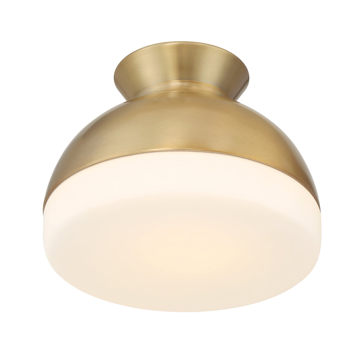 Elody Flush Mount 10", Brass