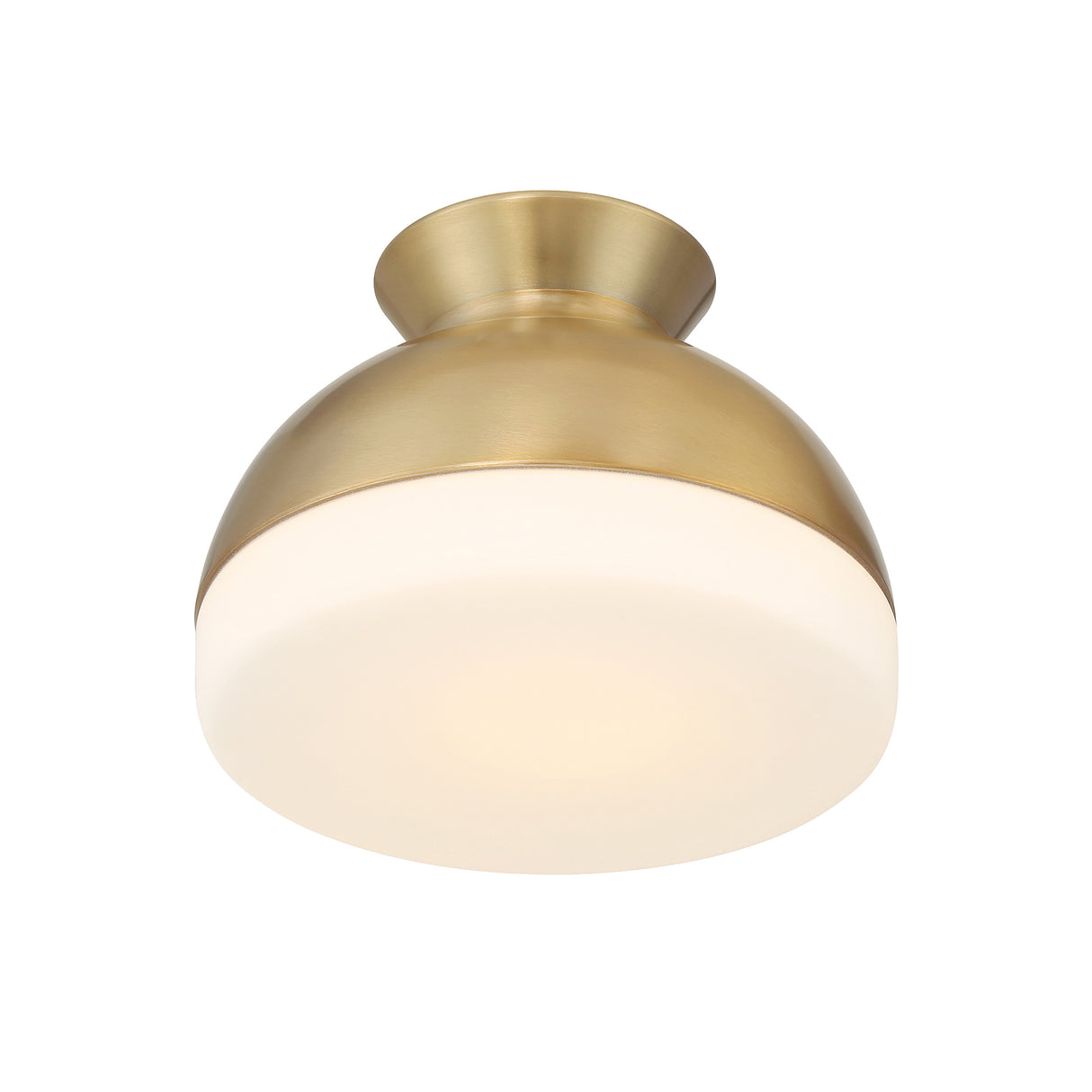 Elody Small Flush Mount 10", Brass