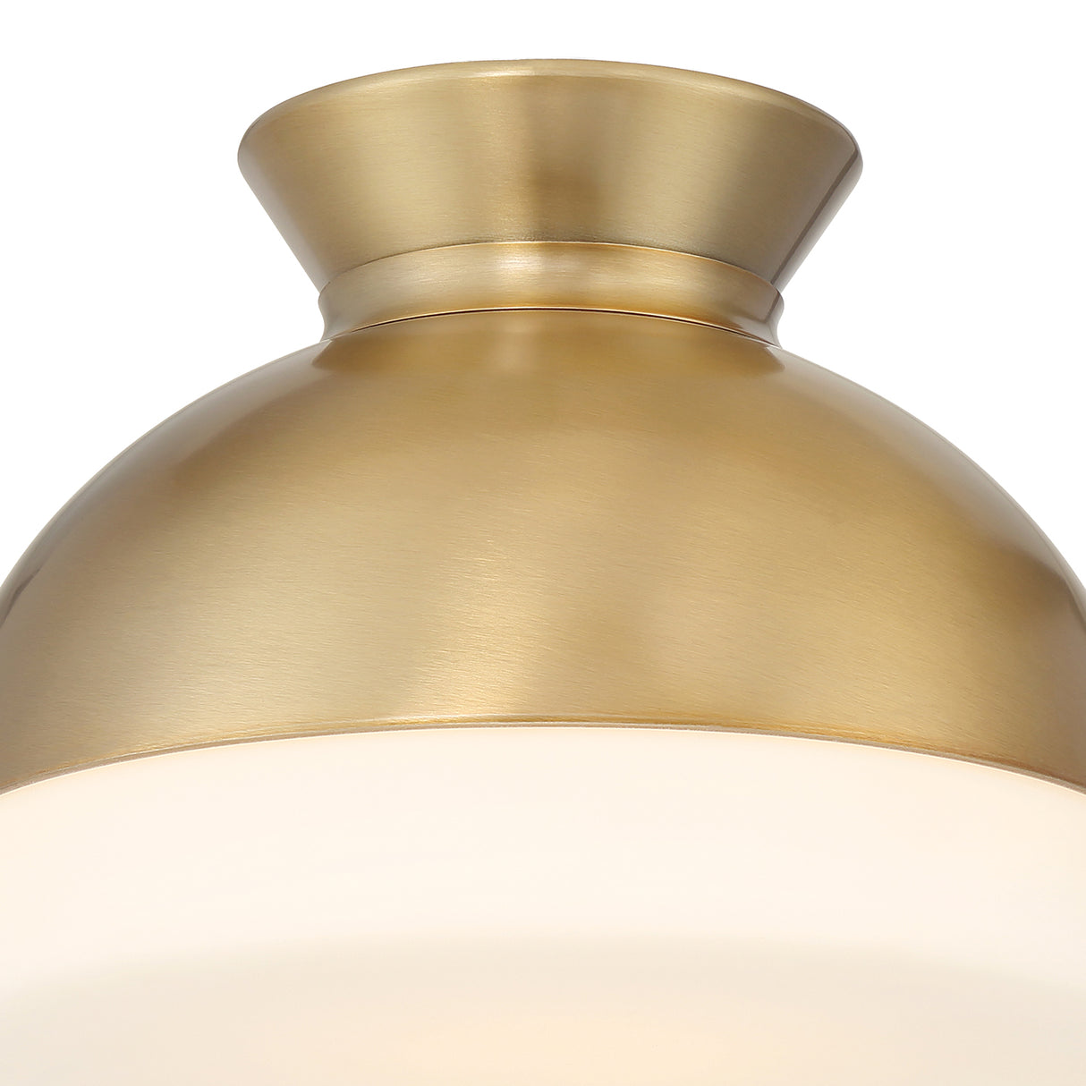 Elody Flush Mount 10", Brass