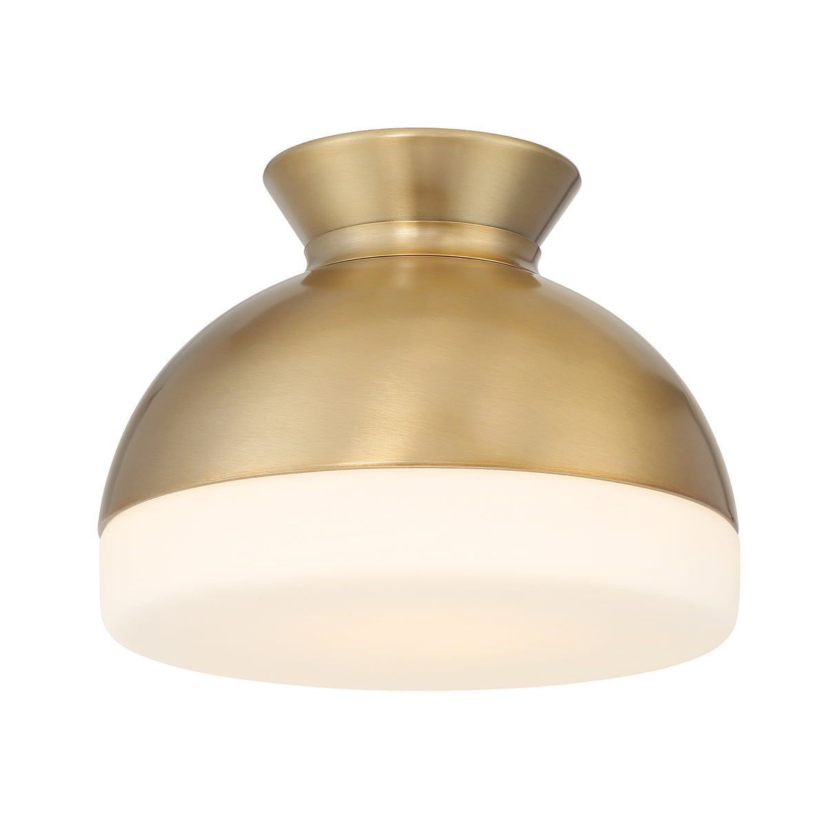 Elody Flush Mount 10", Brass