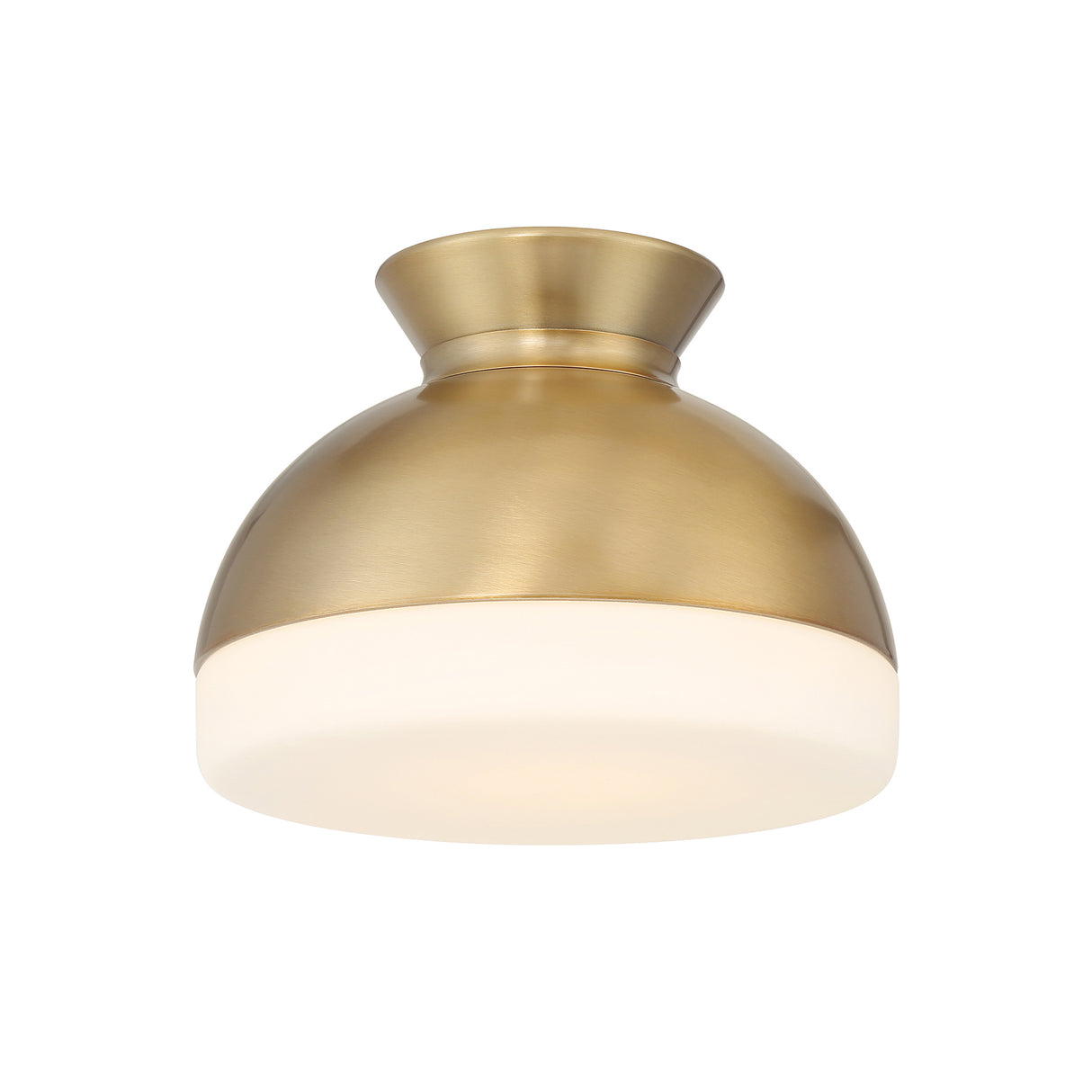 Elody Small Flush Mount 10", Brass