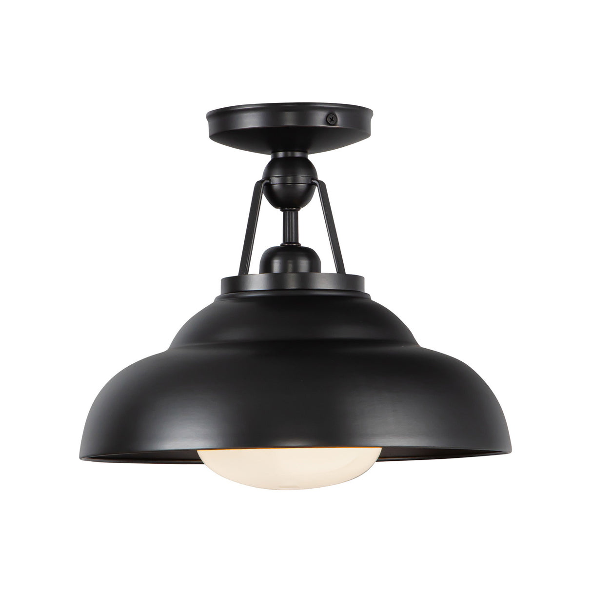 Neville Semi-Flush 12", Urban Bronze