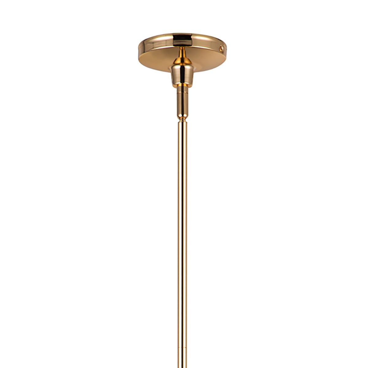 Neville Pendant 20", Polished Brass