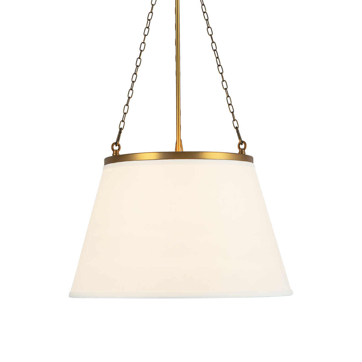 Adrian Pendant 18", Antique Brass