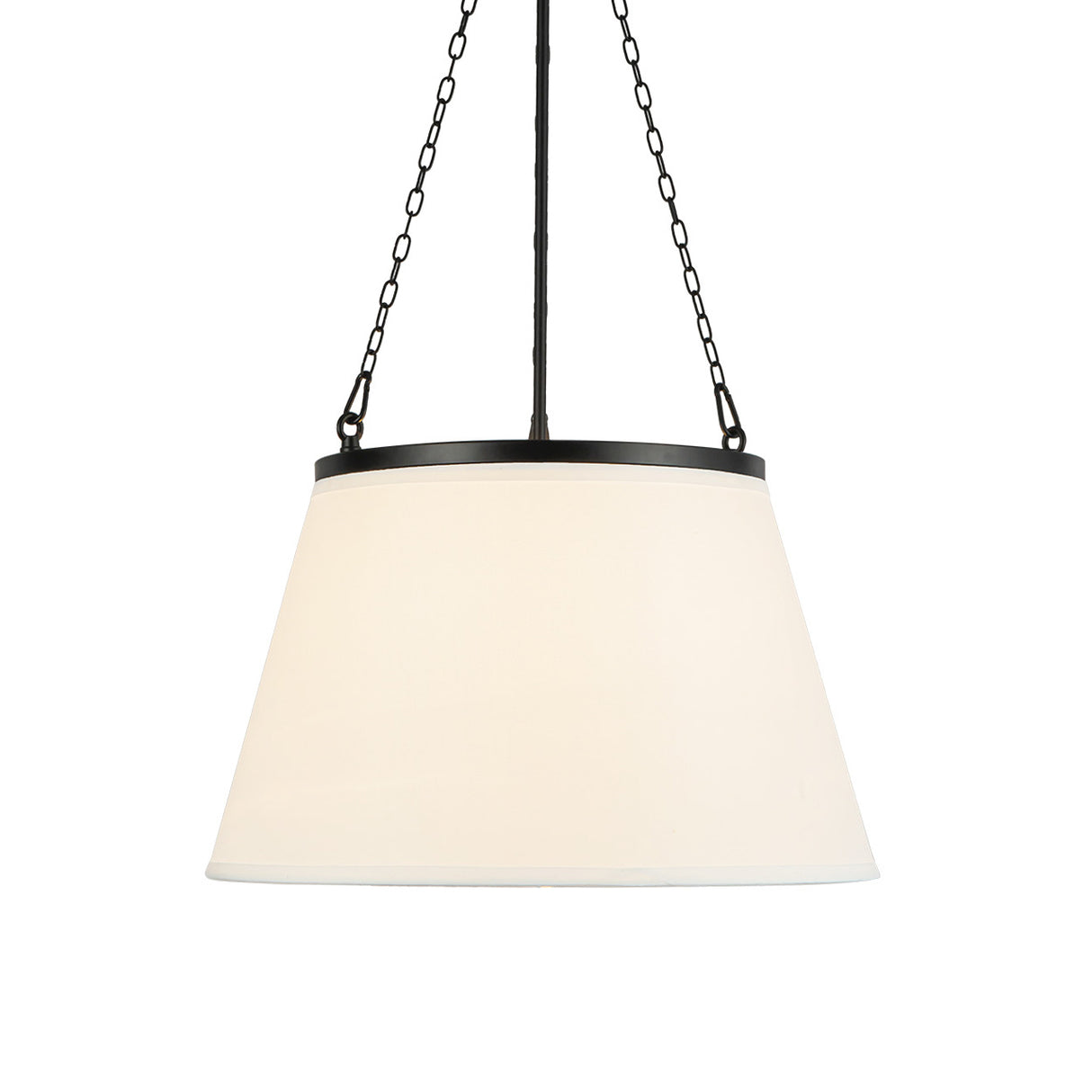 Adrian Pendant 18", Matte Black