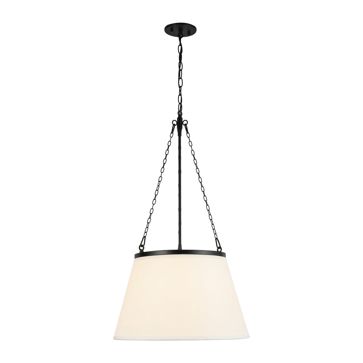 Adrian Pendant 18", Matte Black