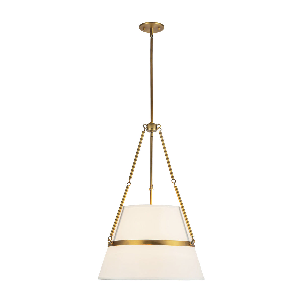 Julien Pendant 18", Antique Brass