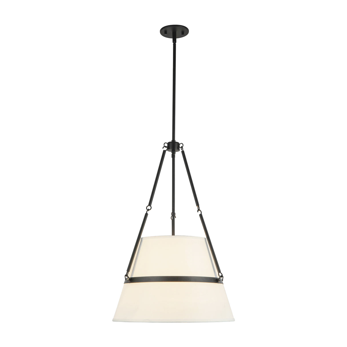 Julien Pendant 18", Matte Black
