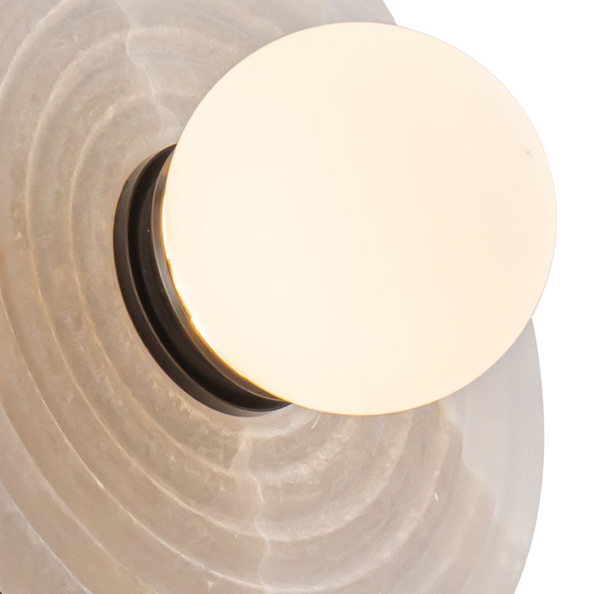 Bren 2 Light LED Vanity, Urban Bronze and Alabaster