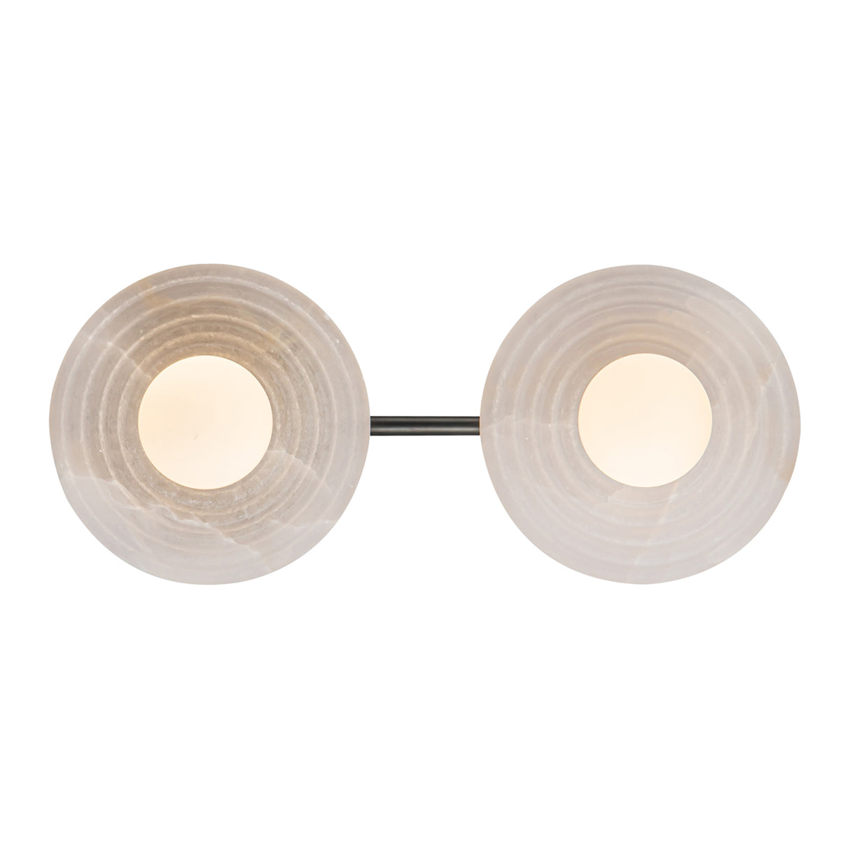 Bren 2 Light LED Vanity, Urban Bronze and Alabaster