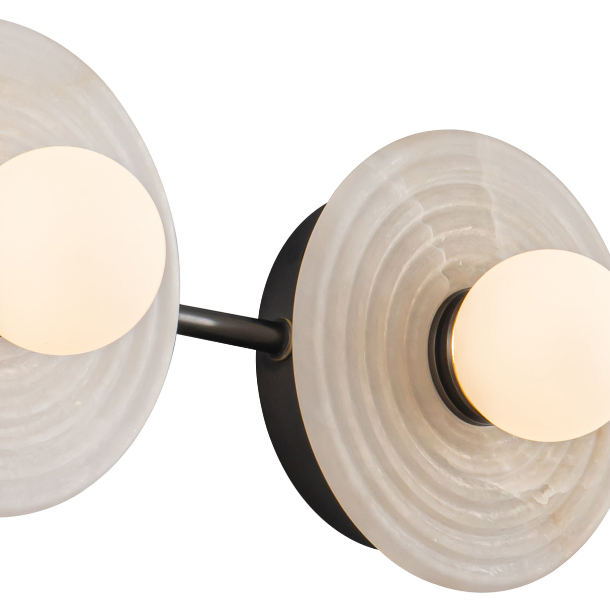 Bren 3 Light LED Vanity, Urban Bronze and Alabaster