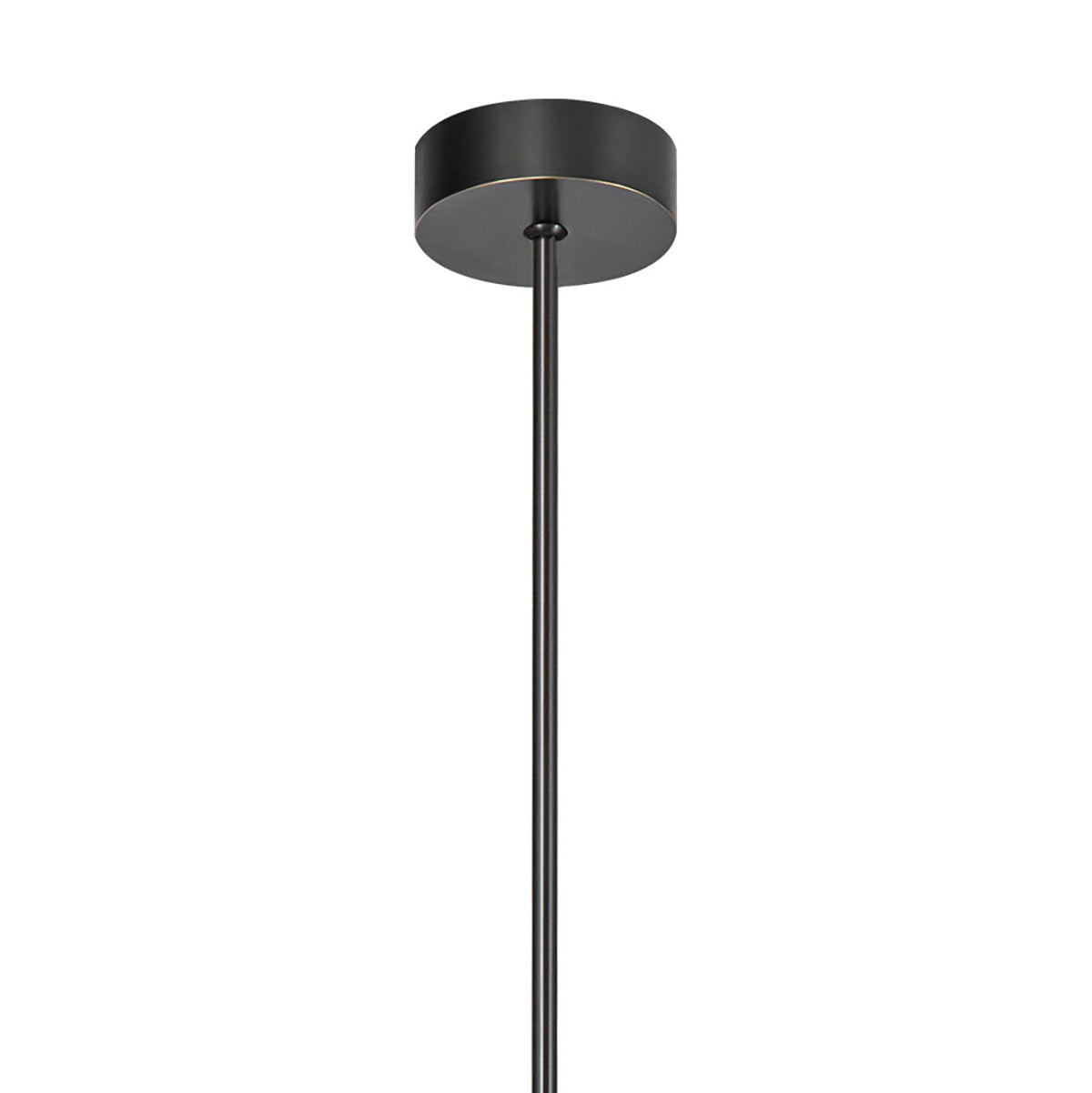 Bren LED Chandelier 46", Urban Bronze and Alabaster