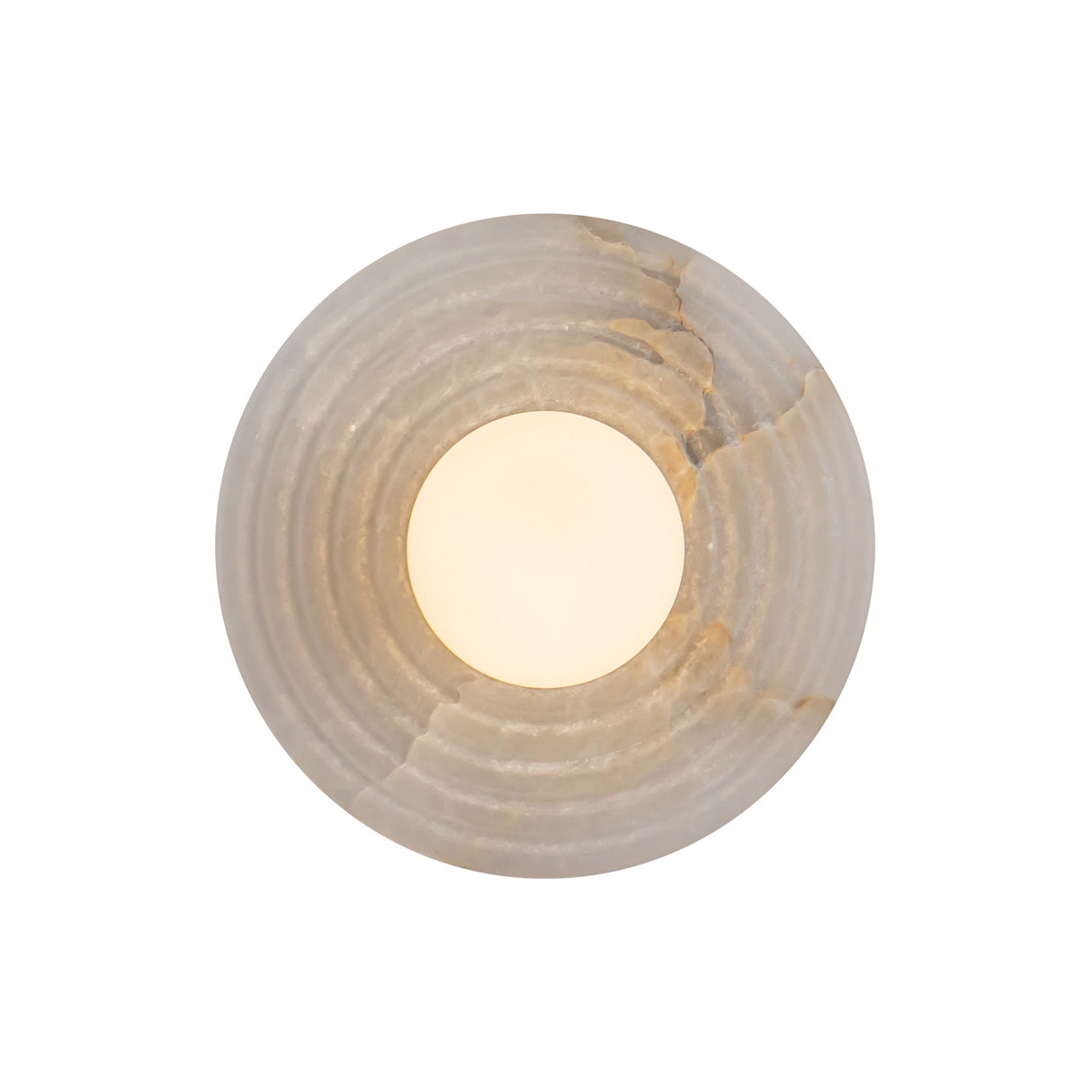 Bren LED Wall Sconce, Urban Bronze and Alabaster