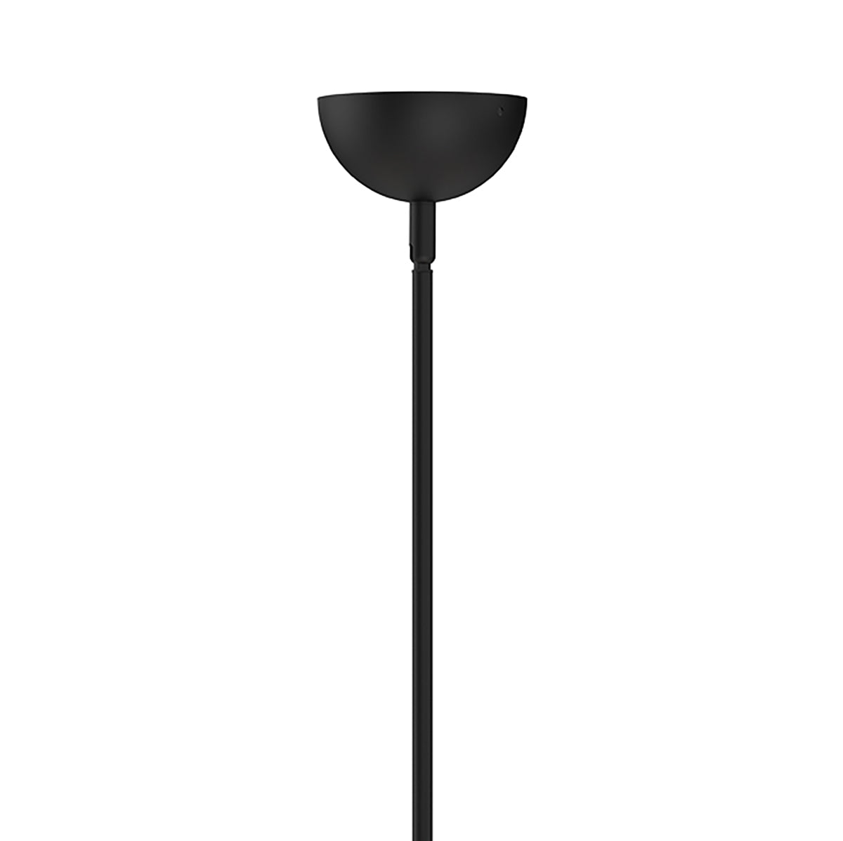 Nico 3 Light Chandelier 15", Matte Black with Fabric Shade