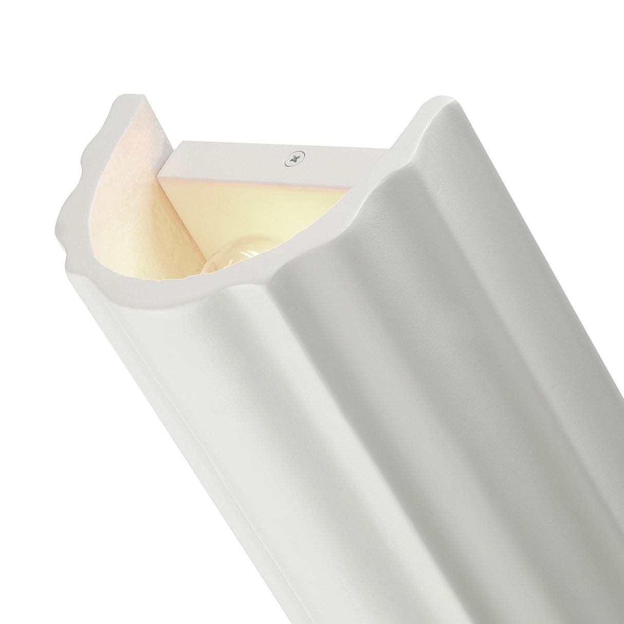 Cora Wall Sconce, Textured White