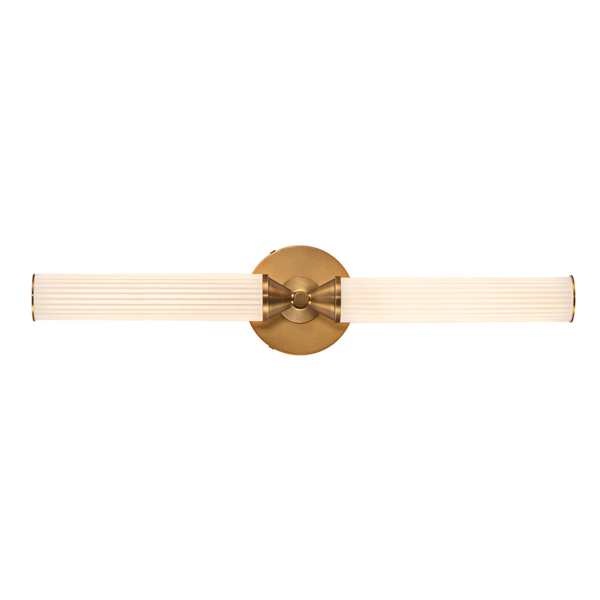 Blain LED Wall Sconce 22", Vintage Brass