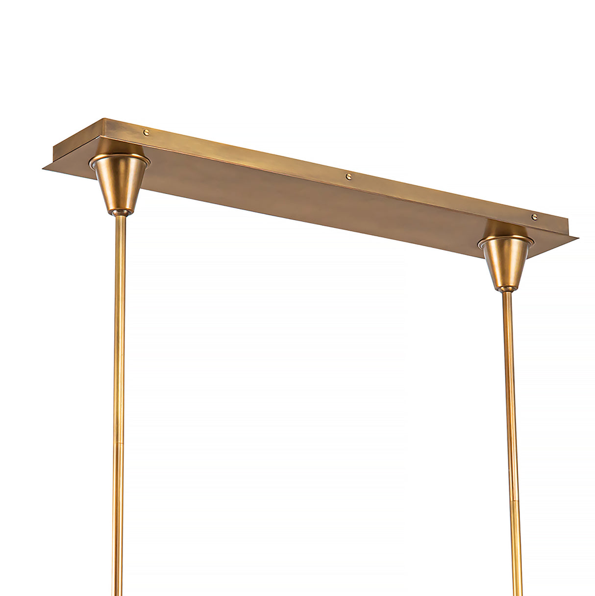 Blain LED Linear Pendant 48", Vintage Brass
