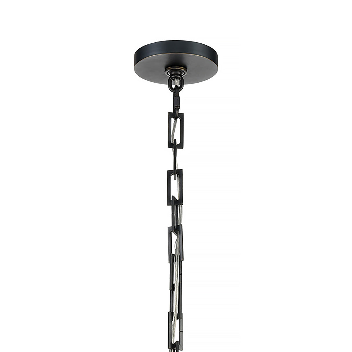 Pierce Small Lantern Pendant 12", Urban Bronze