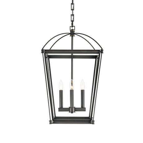 Pierce Medium Lantern Pendant 17", Urban Bronze