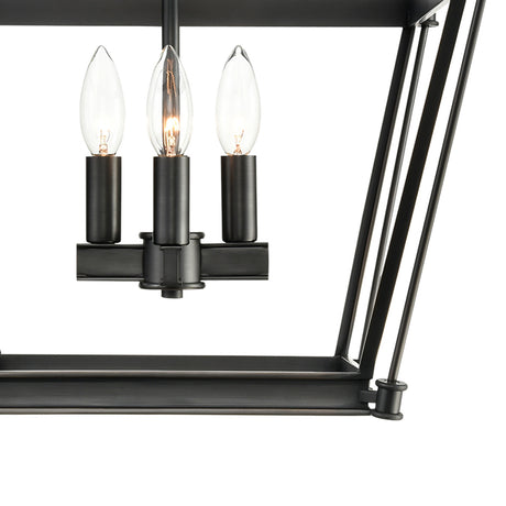 Pierce Semi-Flush 16", Urban Bronze