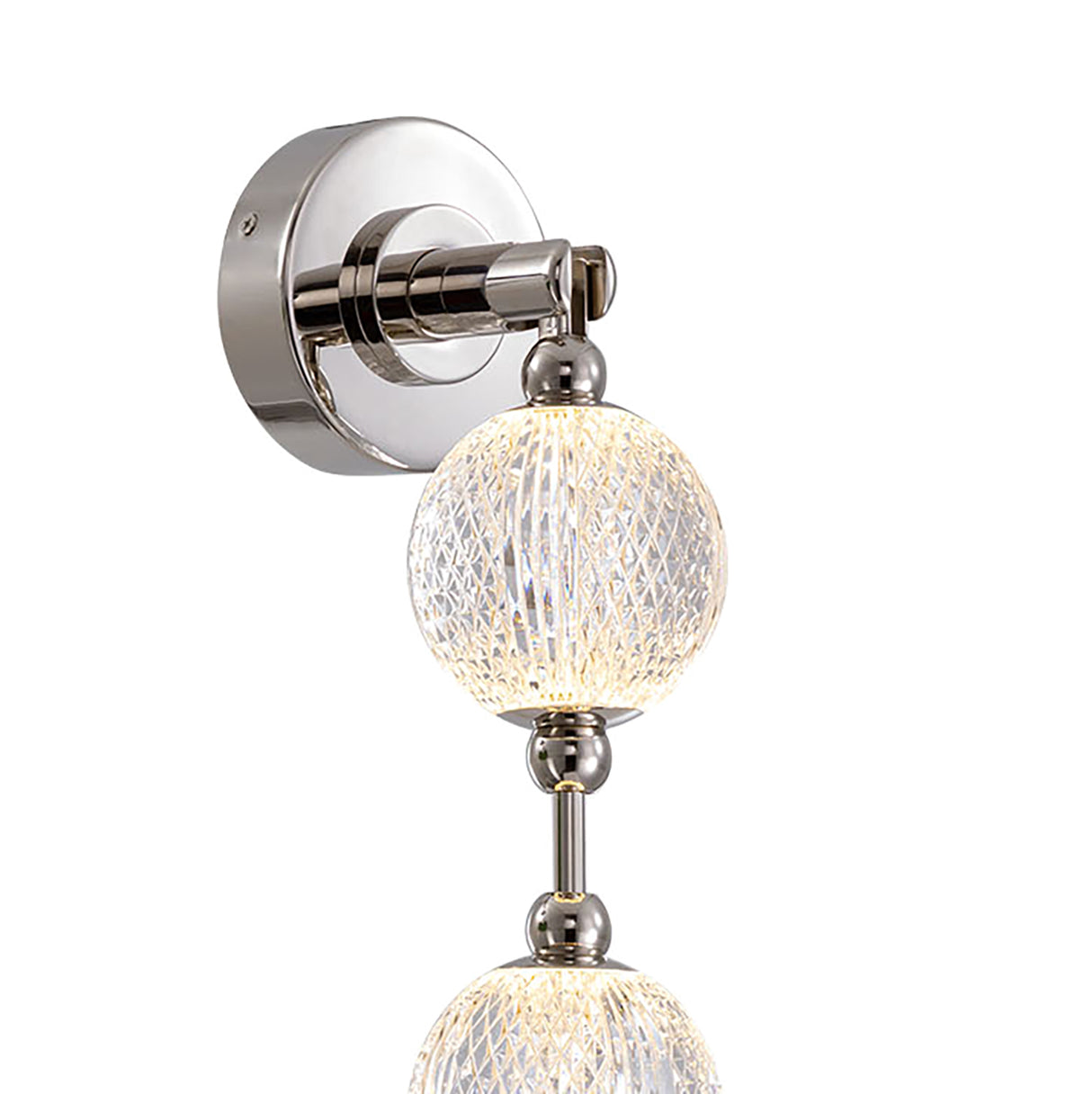 Evelyn LED Wall Sconce 23", Polished Nickel