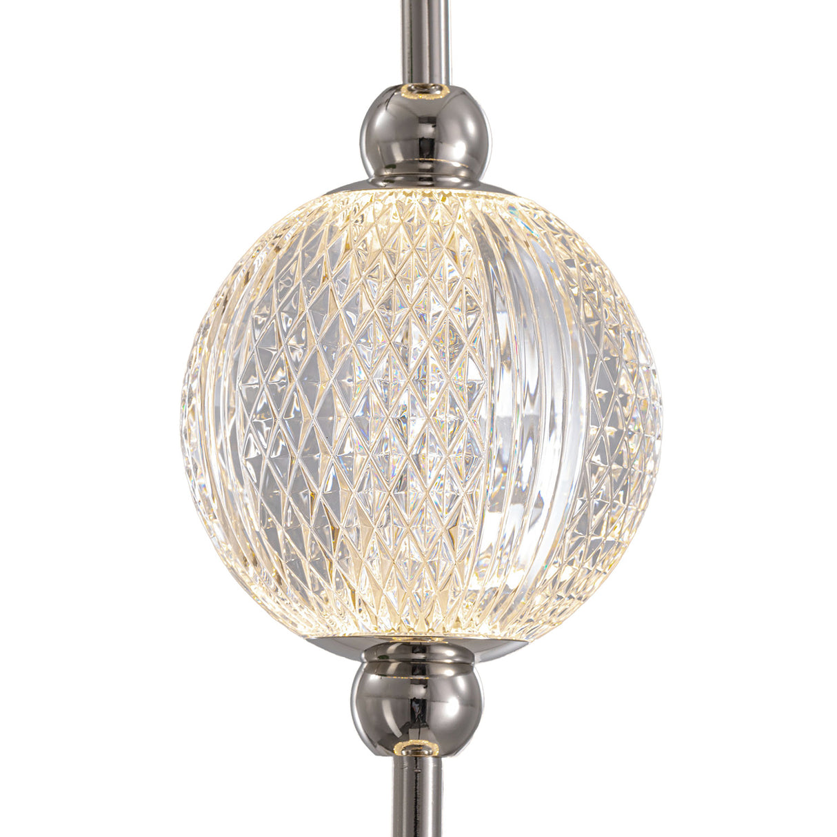 Evelyn LED Wall Sconce 38", Polished Nickel