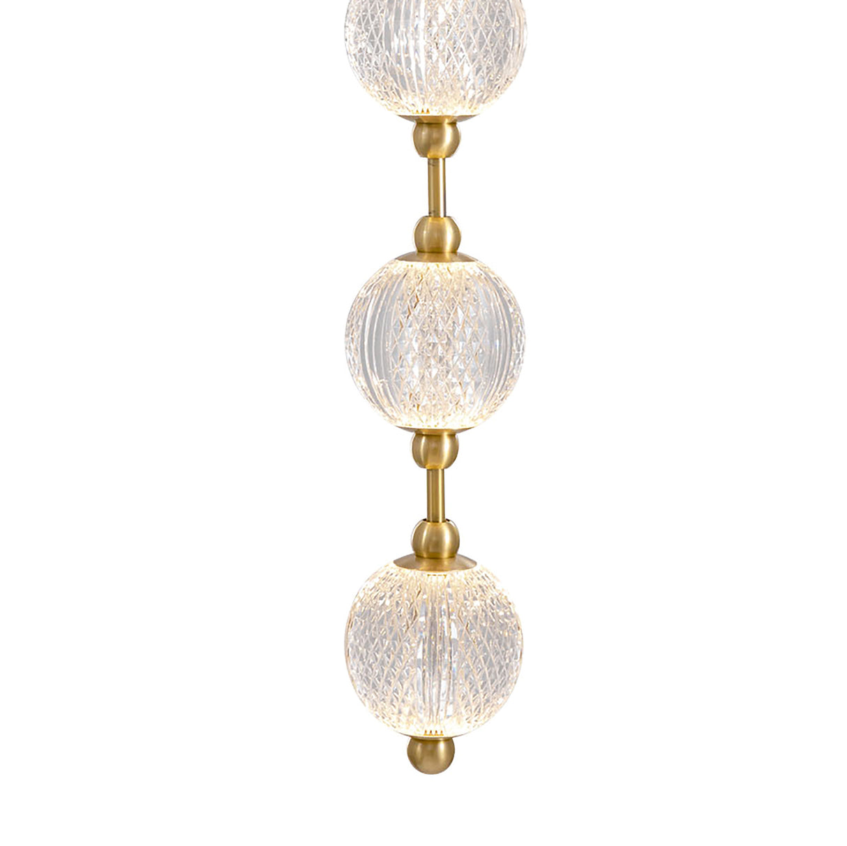 Evelyn LED Wall Sconce 38", Natural Brass