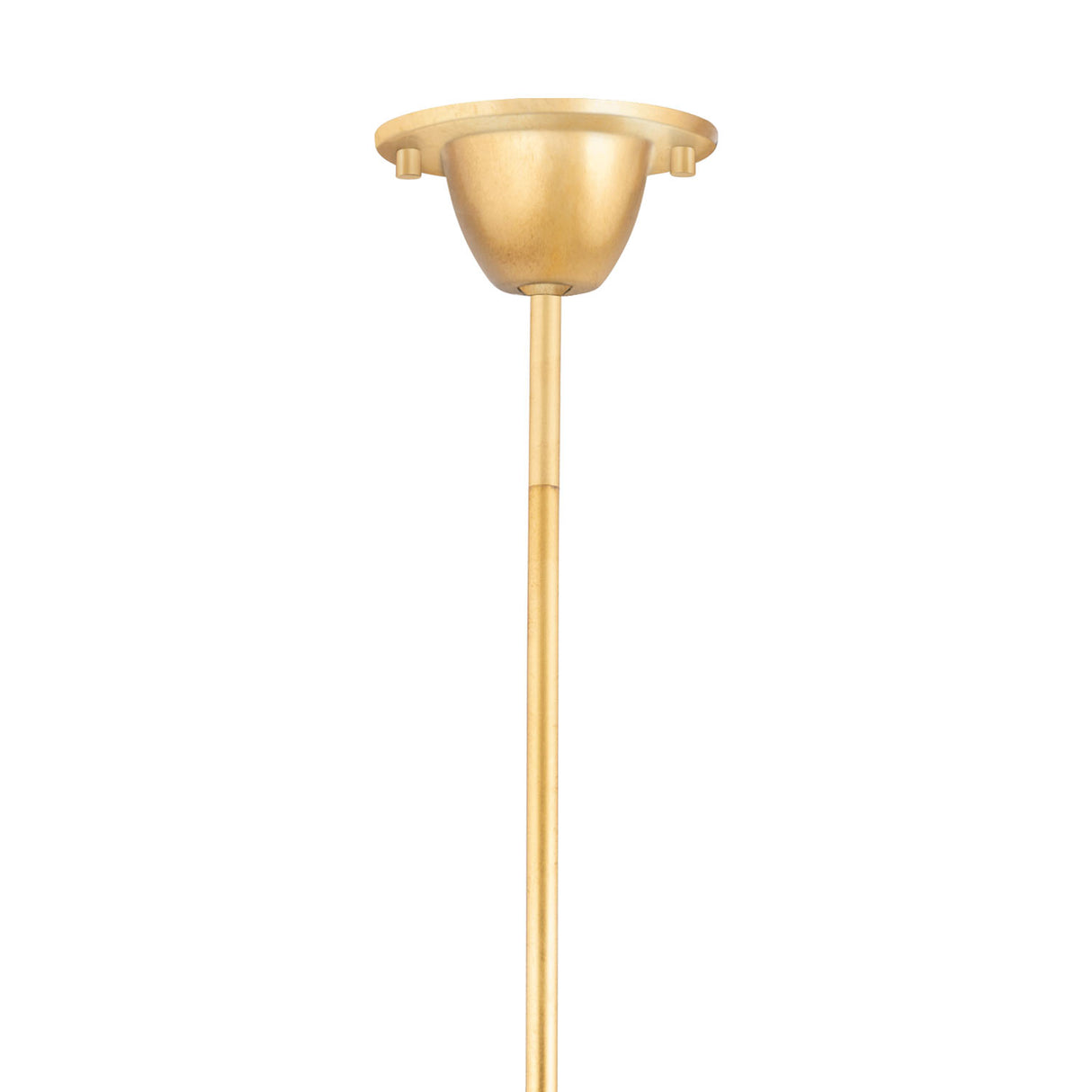 Anita 6 Light Chandelier 37", Gold Leaf