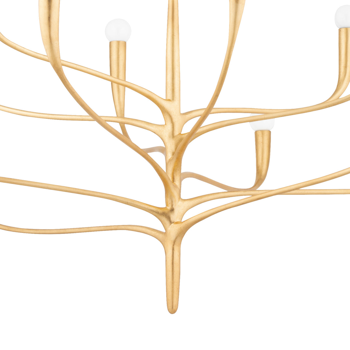 Anita 12 Light Chandelier 52", Gold Leaf