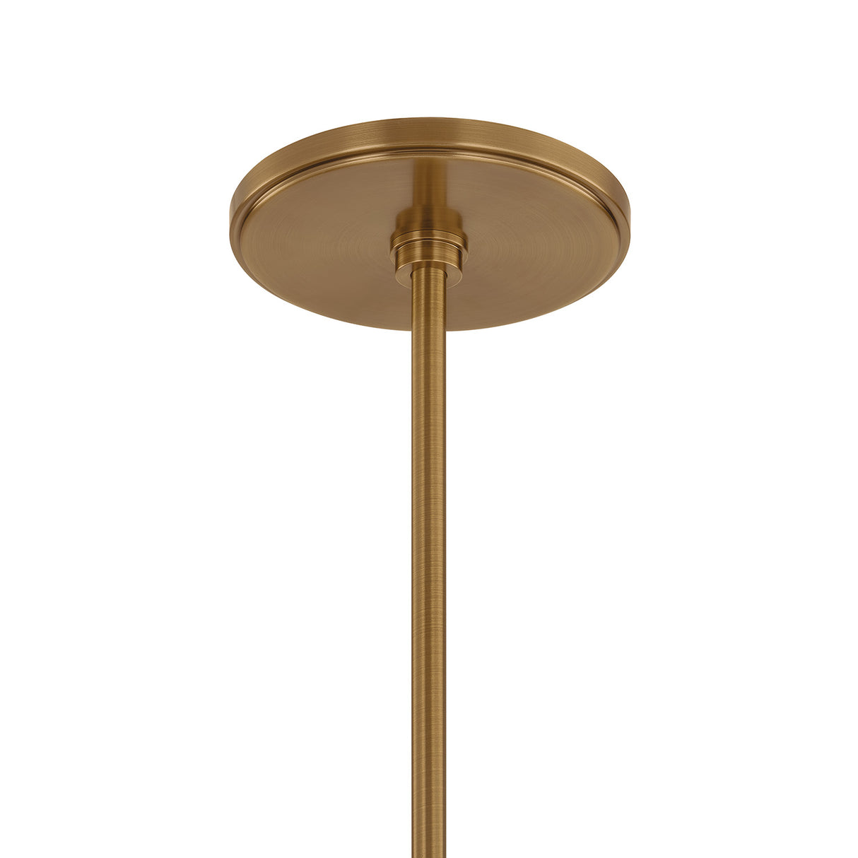 Ralph 5 Light Chandelier 69", Vintage Brass with Bronze