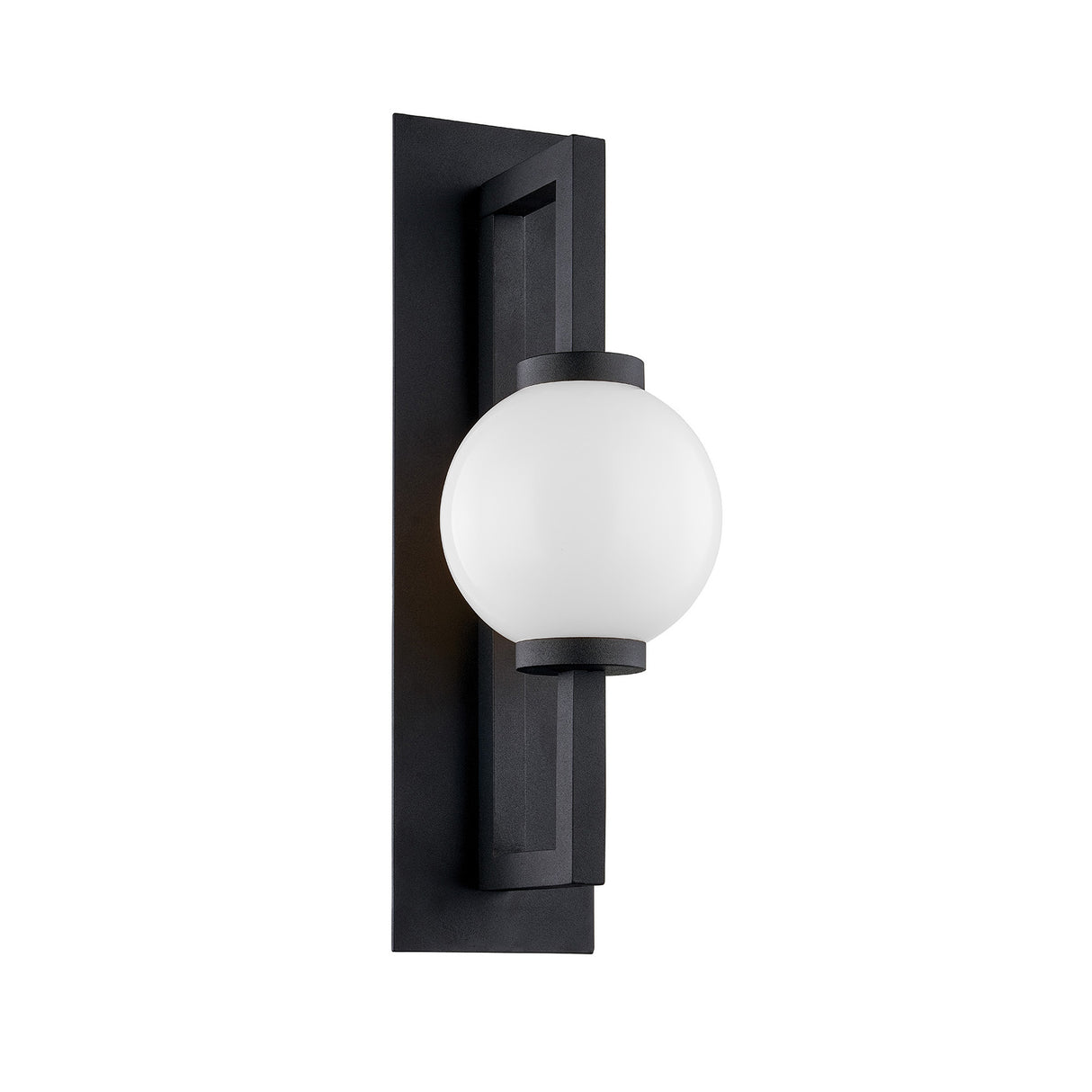 Gus Outdoor Wall Light, Medium 19" Textured Black