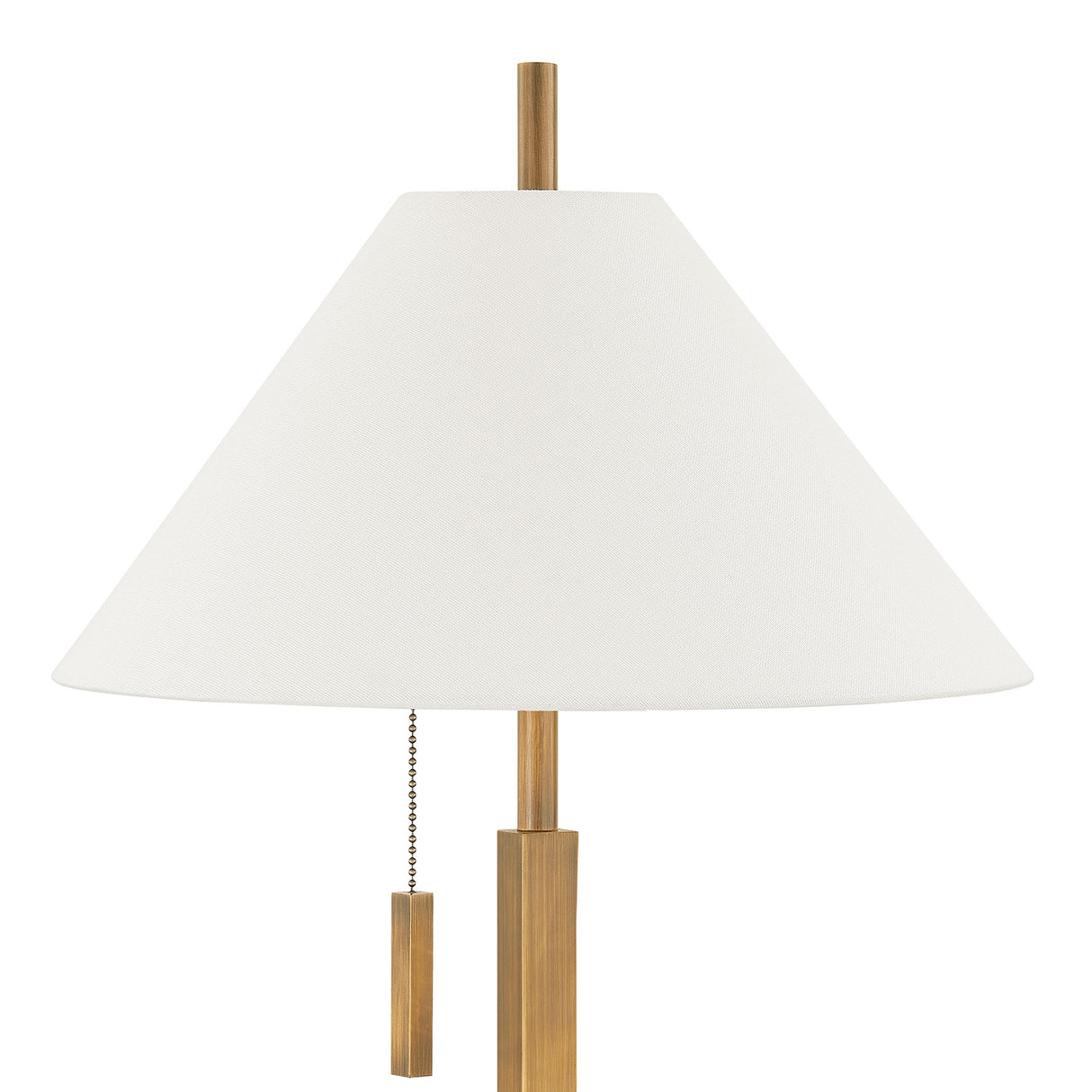 Ennie Table Lamp 22", Vintage Brass